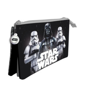 PORTA TODO TRIPLE GUERRA DE LAS GALAXIAS - STAR WARS 12x22x2,5cm
