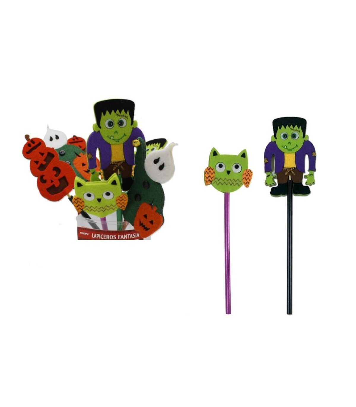 LAPIZ 26,5cm FIELTRO HALLOWEEN  SURTIDO A ELEGIR 1