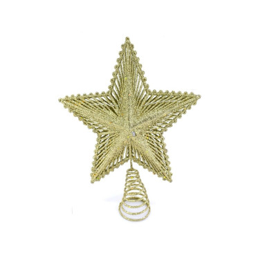PUNTA DE ARBOL DE NAVIDAD ESTRELLA 24cm