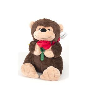 BAZAR   MONO PELUCHE ROSA 34cm MONO PELUCHE ROSA 34cm