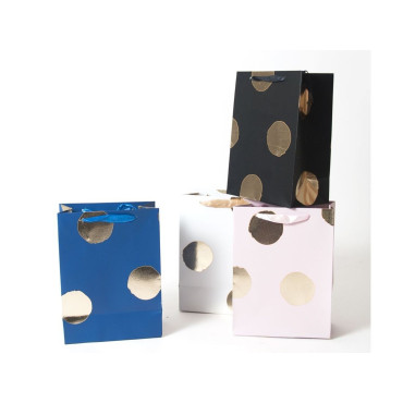 BOLSA REGALO DOTS 18x24x8cm  SURTIDO A ELEGIR 1