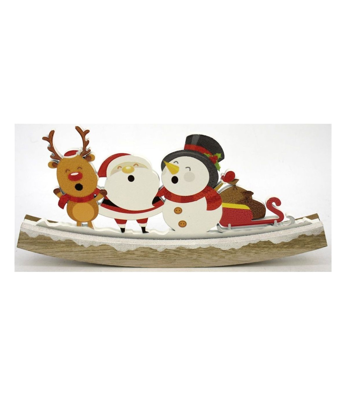 ESCENA FIGURAS NAVIDAD 29,5x2,5x13cm