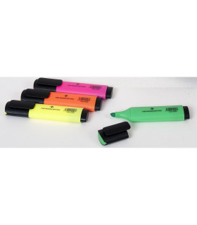 ROTULADOR FLUORESCENTE SUBRAYADORES 4 Unidades