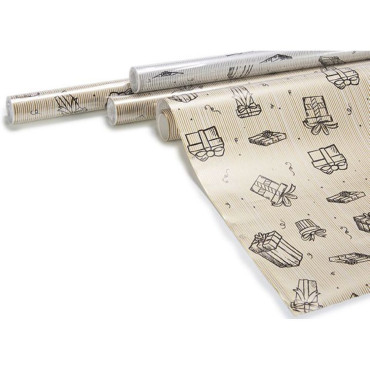 PAPEL REGALO ROLLO 2x0,7m REGALOS  SURTIDO A ELEGIR 1 (80)