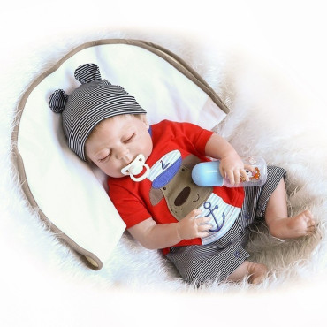 Bebes Reborn muñecas realistas baby Doll silicona suave cuerpo completo
