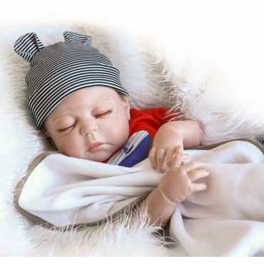 Bebes Reborn muñecas realistas baby Doll silicona suave cuerpo completo