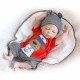 Bebes Reborn muñecas realistas baby Doll silicona suave cuerpo completo