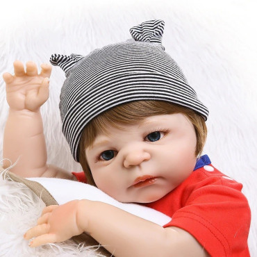 bebe reborn  ojos abiertos
