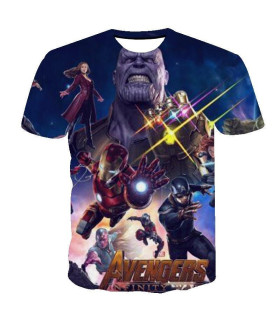 Jersey manga corta de los vengadores o avengers