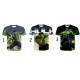 Jersey manga corta Hulk de Los Vengadores o avengers