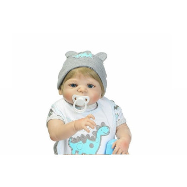 bebe reborn niño  completo silicona