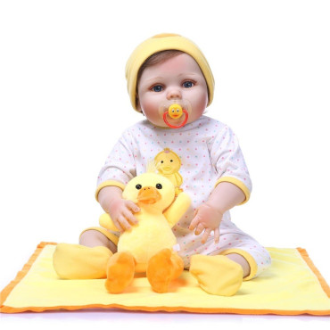 bebe reborn niño  completo silicona