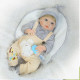 bebe reborn niño  completo silicona