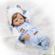 bebe reborn niño  completo silicona
