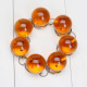 DRAGON BALL   7 unids lote 2.5 cm Dragon Ball Z Bolas De Cristal de 7 Estrellas PVC Figuras Juguetes Llavero Colgante estrella ¿