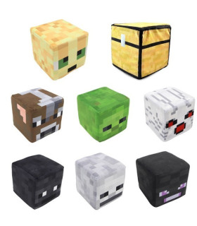 cubo de peluche de 20cm de MINECRAFT