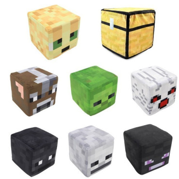 cubo de peluche de 20cm de MINECRAFT