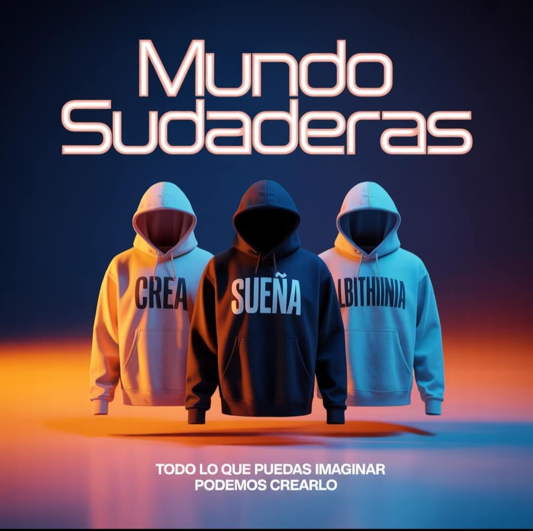 mundo sudaderas  donde tu sudadera la creas tu